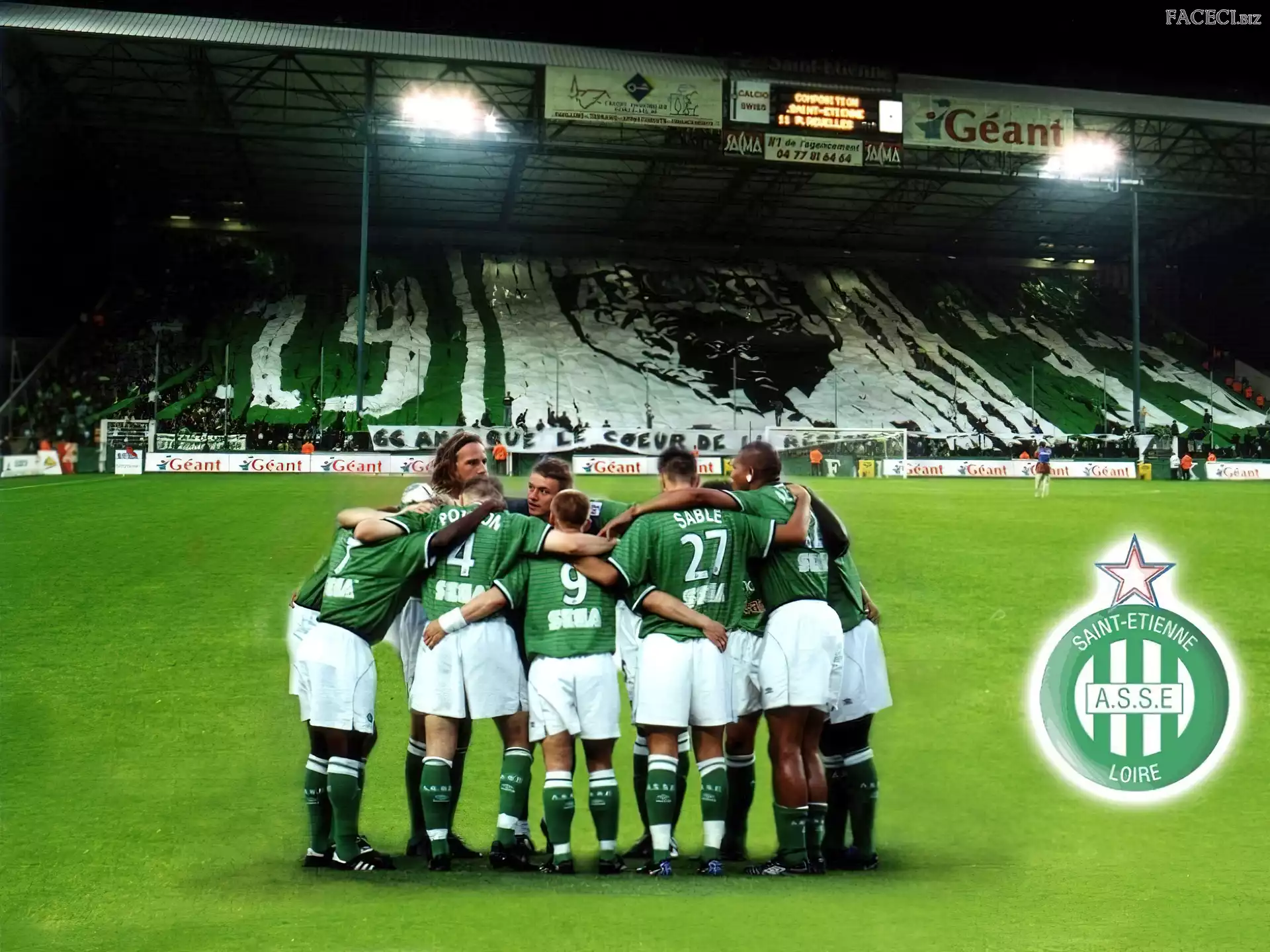 stadion, Piłka nożna, Saint Loire